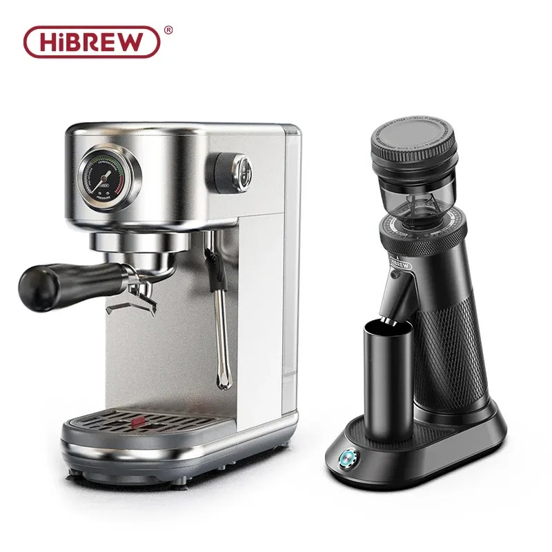 ماكينة HiBREW H10B الاحترافية: استخلاص بضغط 20 بار وتصميم فولاذي نحيف - 10