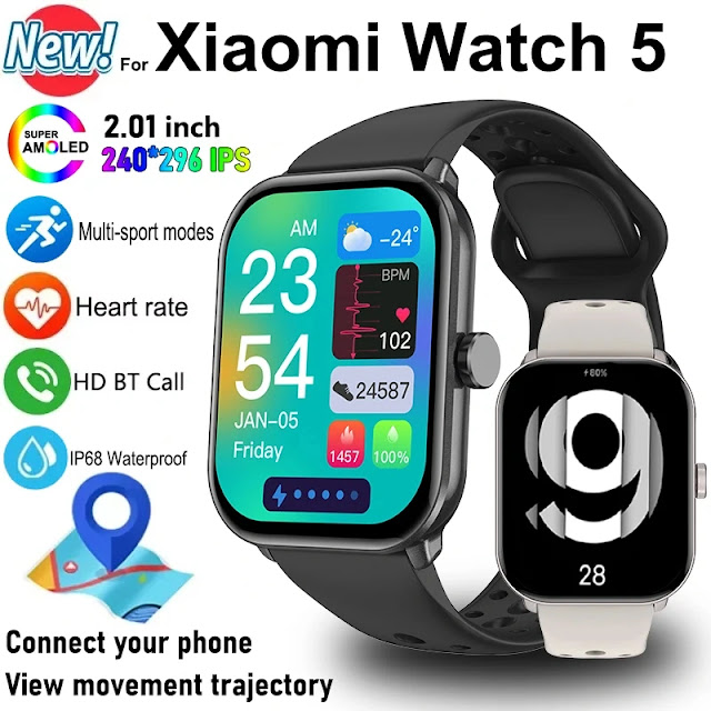 أكثر من 100 وضع رياضي في ساعة Xiaomi Watch 5 الذكية.
