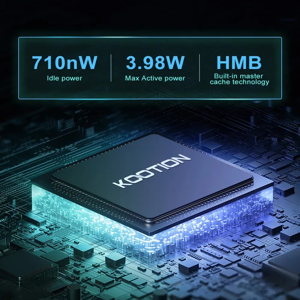 تقنية PCIe 4.0 x4 فائقة السرعة