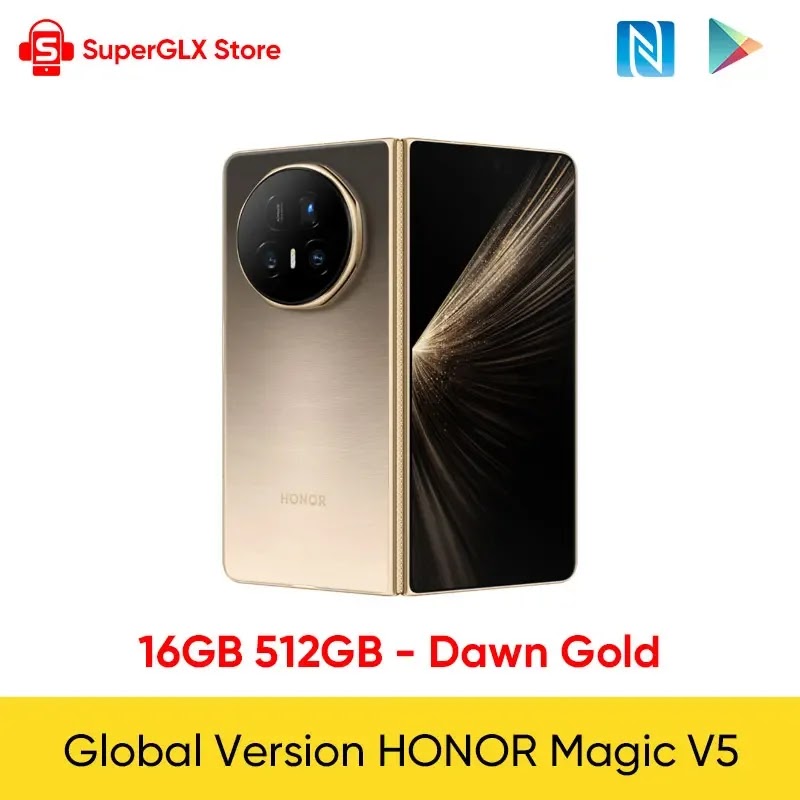 HONOR Magic V5 5G - نحافة مذهلة وأداء خارق بمعالج Snapdragon 8 Elite - الرئيسية