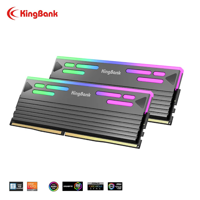 ذاكرة DDR5 بإضاءة RGB