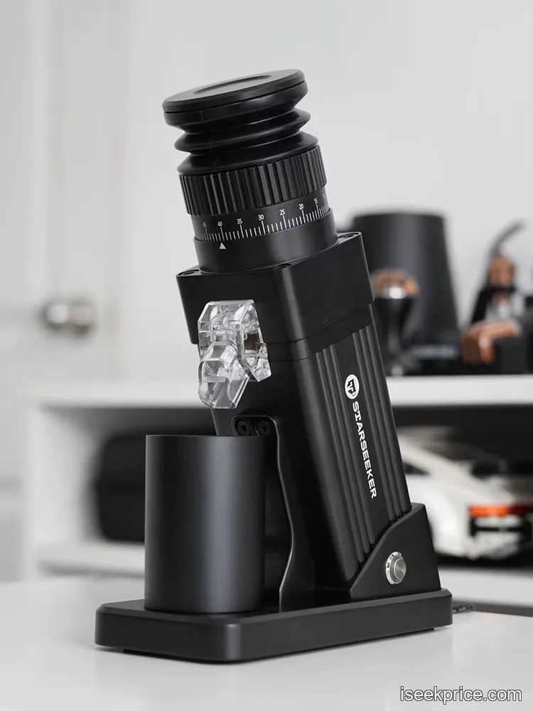 التروس المخروطية الداخلية لمطحنة STARSEEKER E55Pro تضمن طحناً متجانساً
