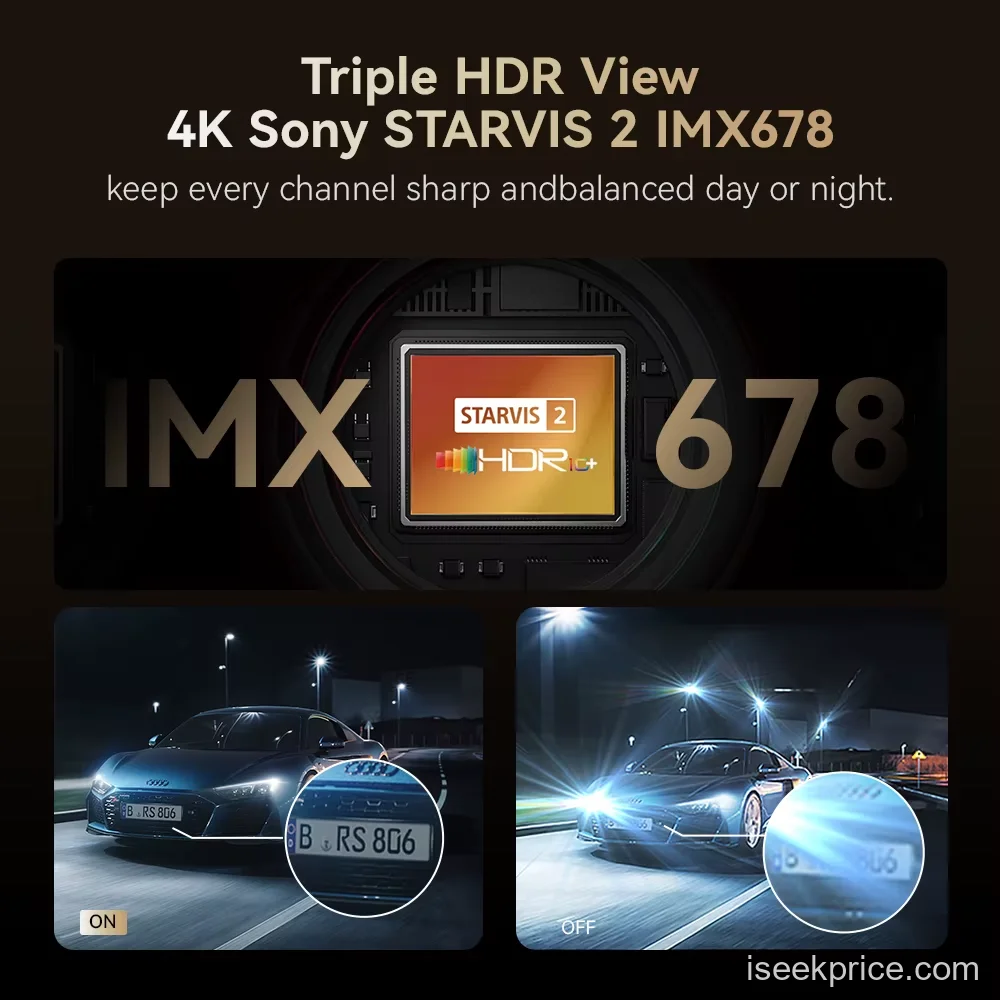كاميرا سيارة DDPAI Z90 Pro: رؤية فائقة 4K وحماية ذكية. - الرئيسية