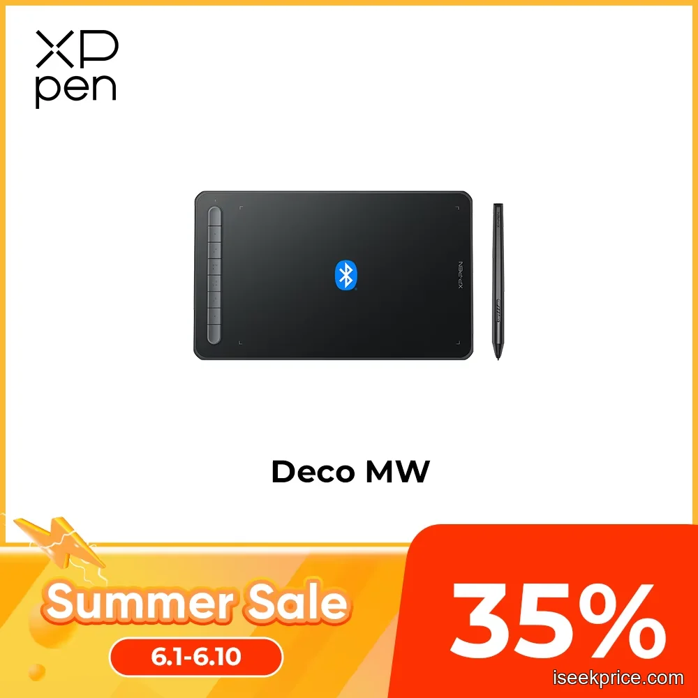 لوح رسم XPPen Deco MW: حرية الإبداع اللاسلكي بدقة فائقة - الرئيسية