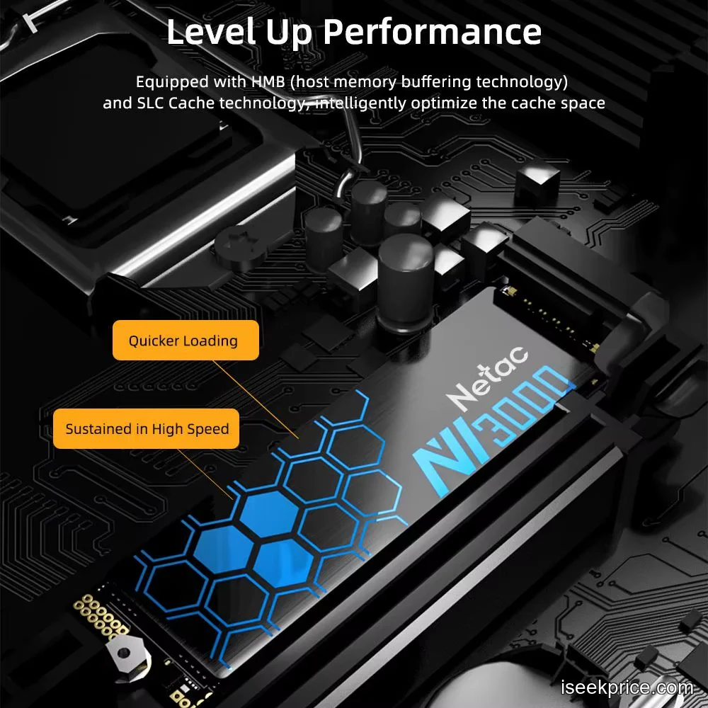 تركيب قرص Netac SSD داخل حاسوب محمول لترقية الأداء.