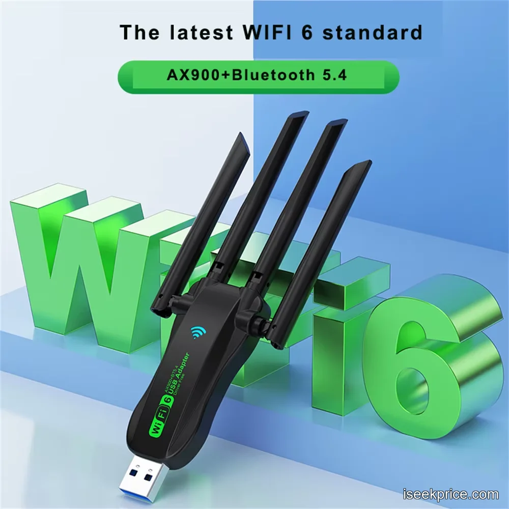 منفذ USB 2.0 الخاص بالمحول جاهز للتوصيل المباشر بالكمبيوتر.