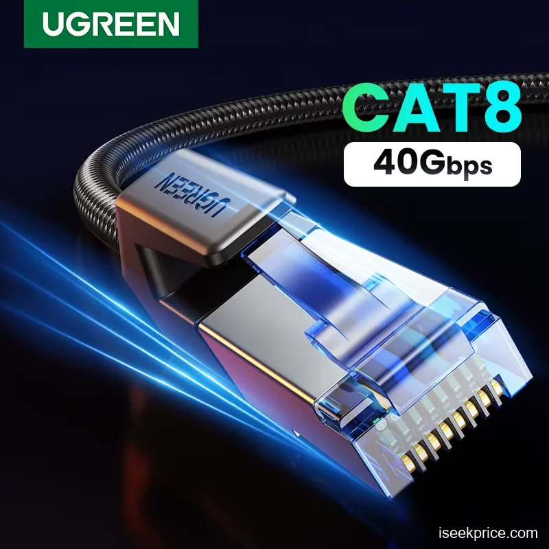 كابل UGREEN CAT 8: سرعة 40Gbps لتجربة إنترنت فائقة - الرئيسية